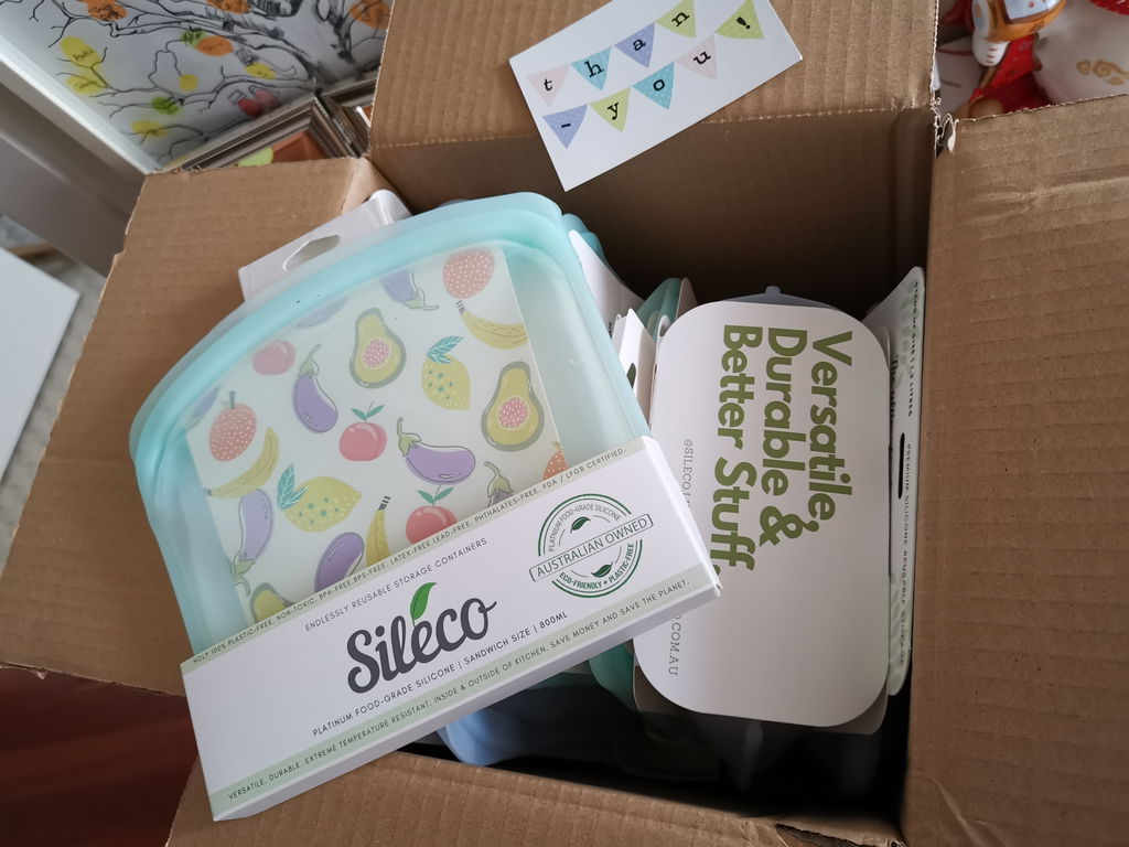 Sileco Reusable Silicone Bags Starter Kit (Pack of 3)