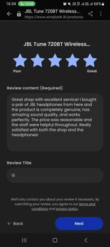 Chrishni R. review photo
