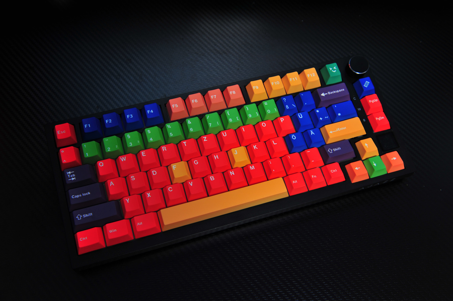 Customer keyboard with keycap set Beti — Paul