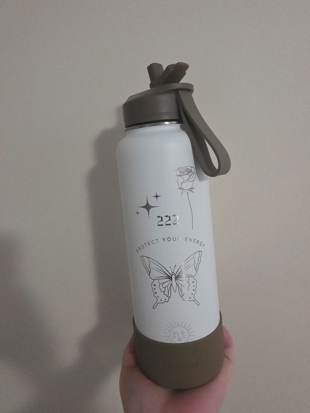 The Sammy 1.15L Water Bottle (White)
