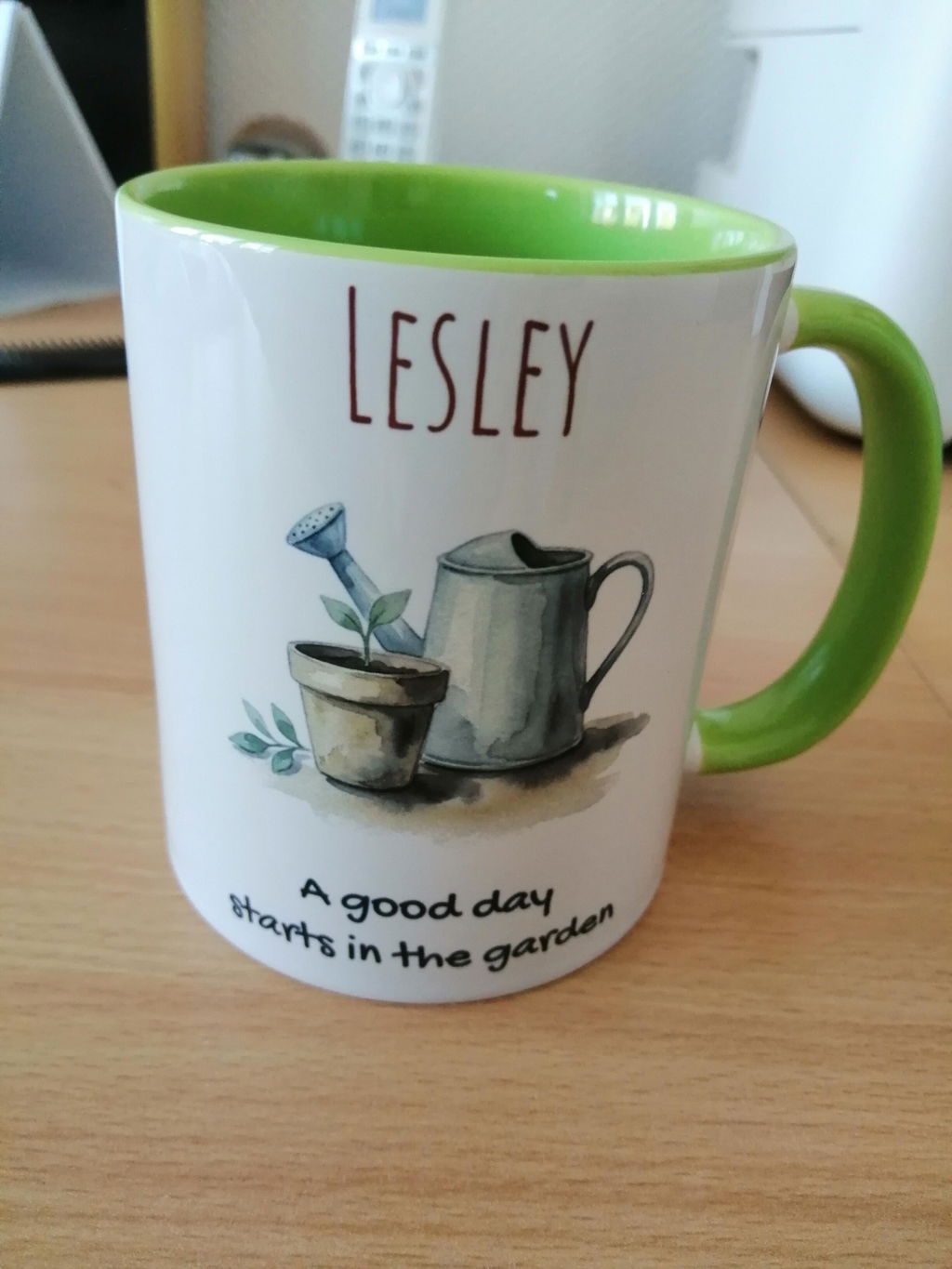 Potting Shed Mug — A Good Day