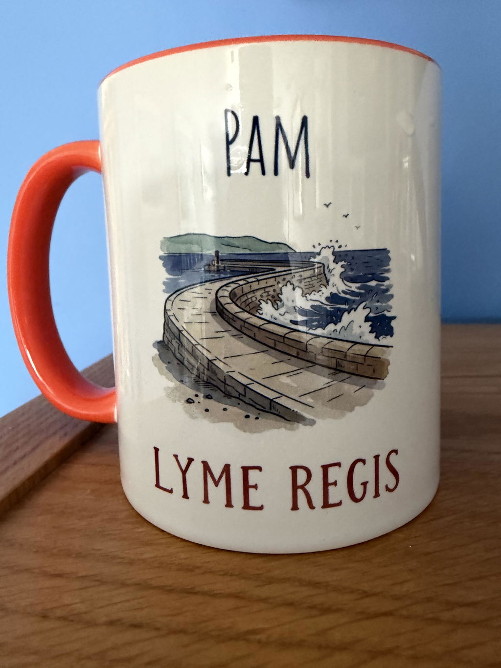 Personalised Lyme Regis Mug | British Escapes | Choose Your Design & Name
