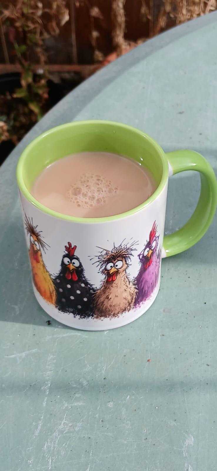 Strange Chickens Mug | Funny Crazy Chicken Lover Gift