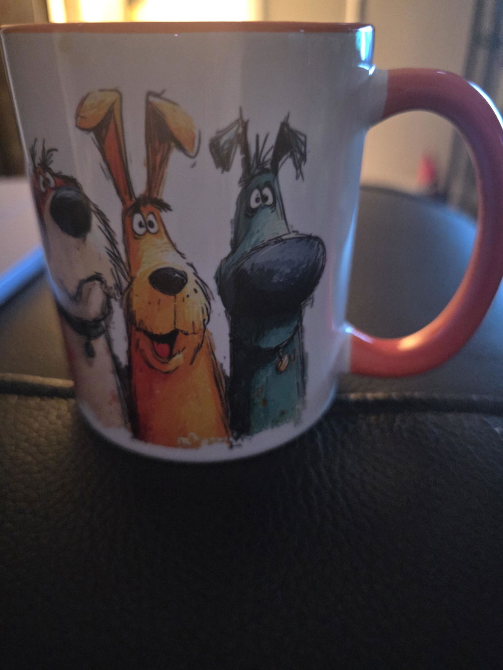 Colourful Dog Crowd Mug | Playful Dog Lover Gift
