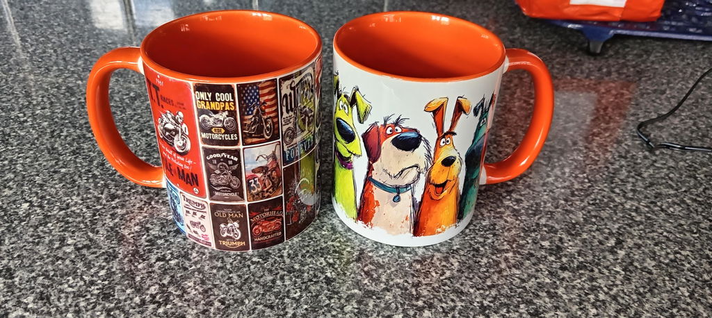 Colourful Dog Crowd Mug | Playful Dog Lover Gift