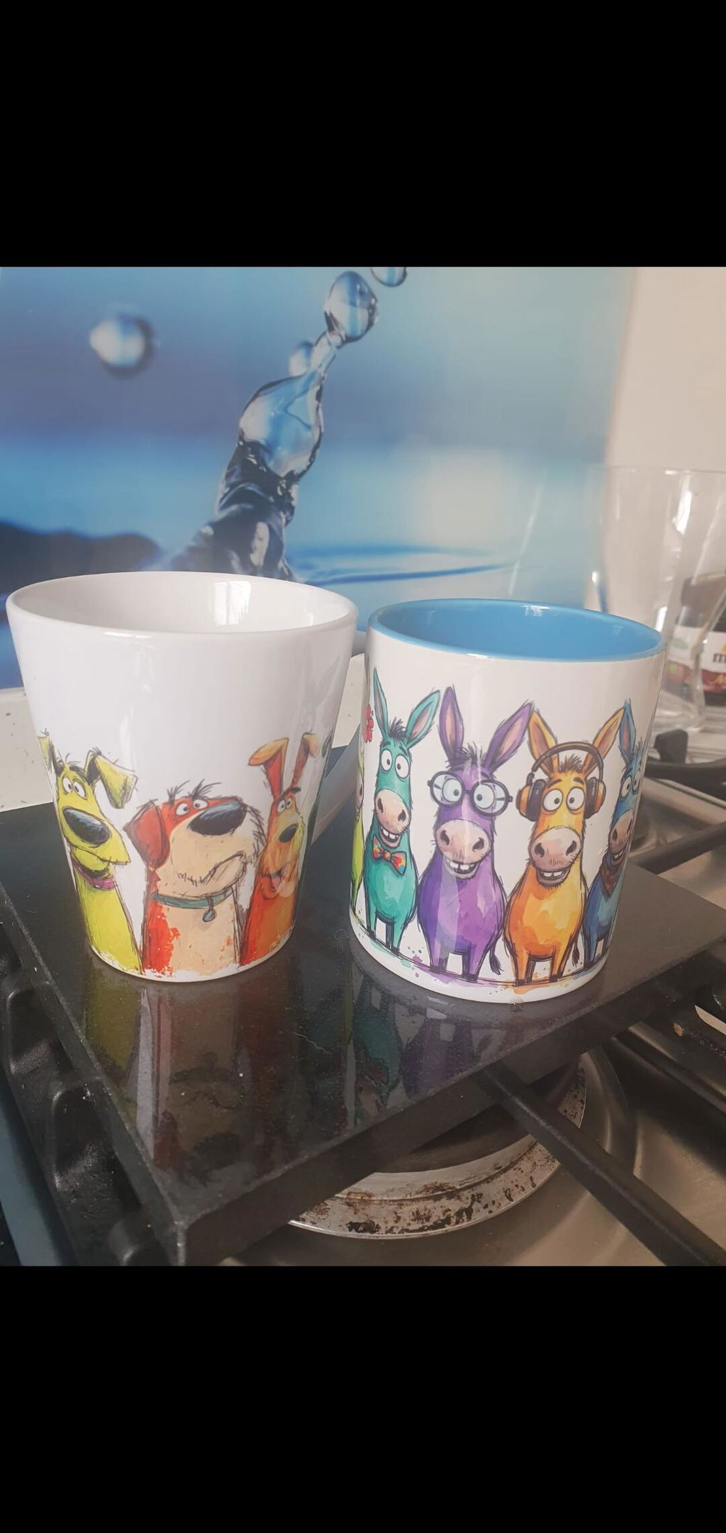Colourful Dog Crowd Mug | Playful Dog Lover Gift