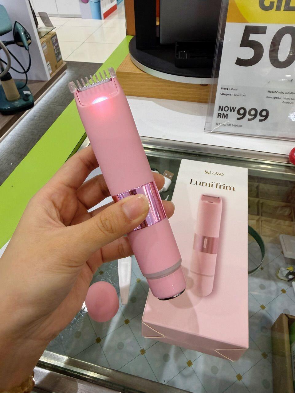 Skillano LumiTrim 2-in-1 Bikini Trimmer & Shaver