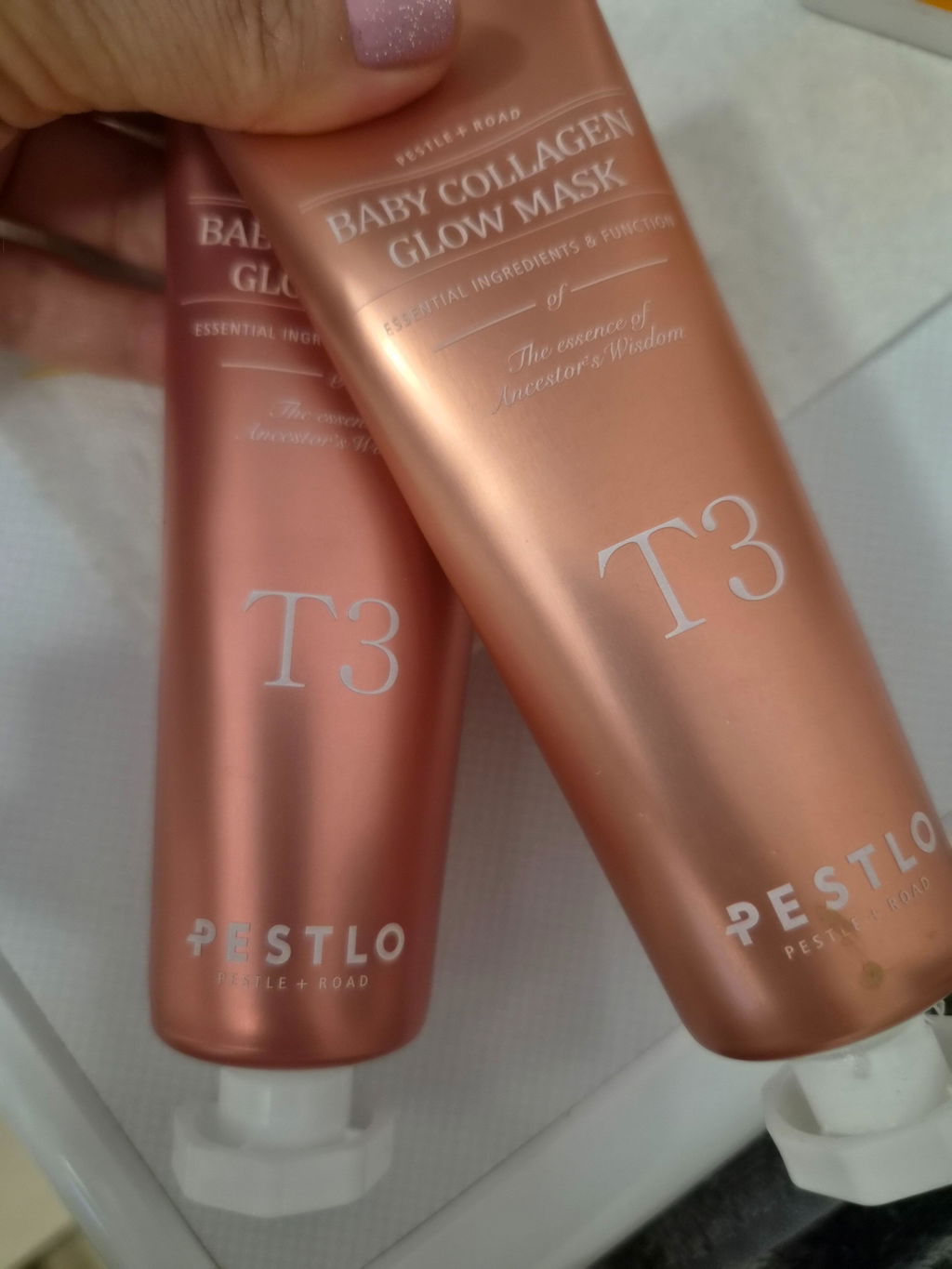 T3 BABY COLLAGEN GLOW MASK - Masca De Fata Peel Off Pentru Glow Instant