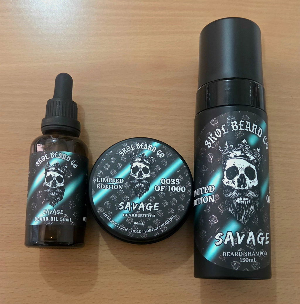 Limited Edition SAVAGE Beard Kit - Just 1000 Made!