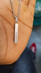 Personalised Cuboid Locket for Men
