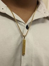 Personalised Cuboid Locket for Men