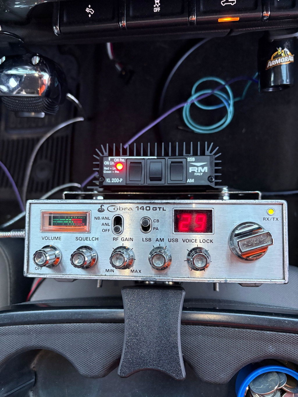 Radio Mount | 2014-2019 Silverado Sierra – Split Bench Seat With 3 Cup Holders