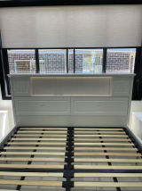 Da Vinci Bed Frame - Ivory White