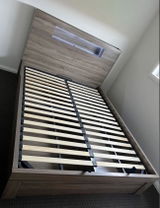 Copenhagen Bed Frame - Walnut, Oak