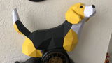 Beagle 3D Papier Model - Honden Bouwpakket