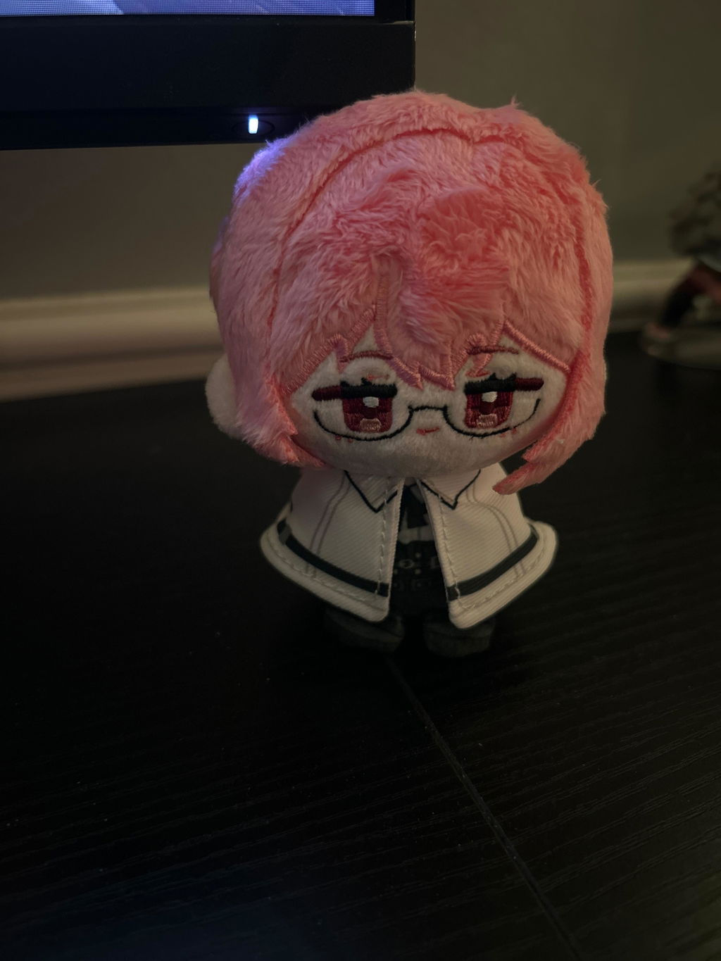 Smile House Fanart  Plushies Pink Hair Blue Hair Cloak 12CM Doll