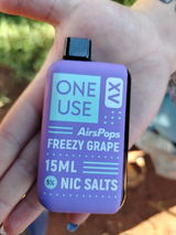 Customer photo of Airscream AirsPops ONE USE XV 15ml Disposable Vape - 5% from Cole A.