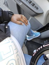 Denim Turquoise Dunk Sneaker Shirt Blessed Stacked Graphic