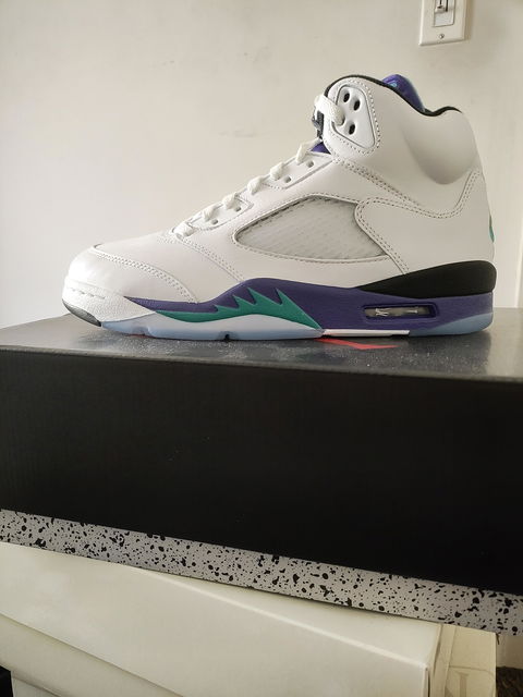 Retro 5 Grape Grape-AIr Shirt
