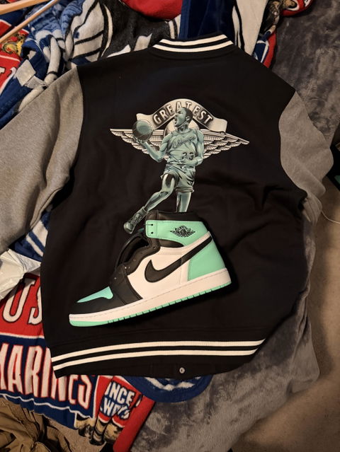 Retro 1 Green Glow Greatest Jacket