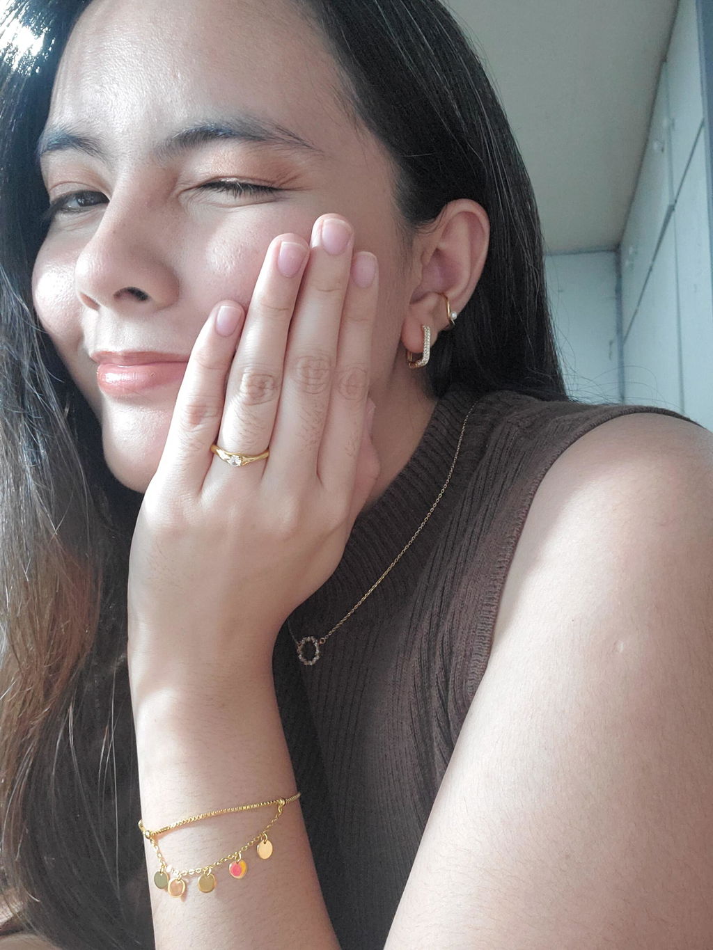 Esme Gold Hoops