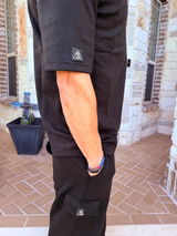 Straight Leg Cargo Sweatpants