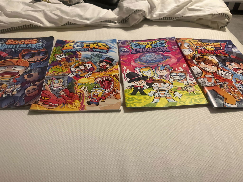 Socks 4 Comic Bundle