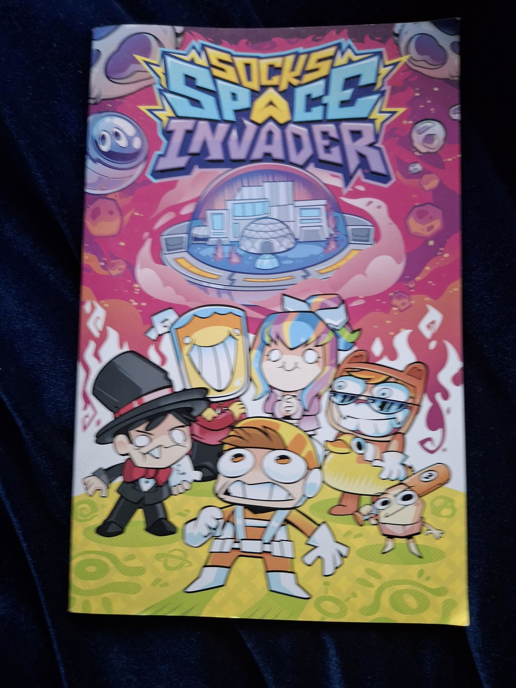 Socks Comic Book: Space Invader