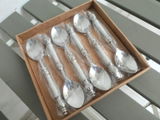 Mother-of-Pearl Stainless Steel Dinner Spoon Set