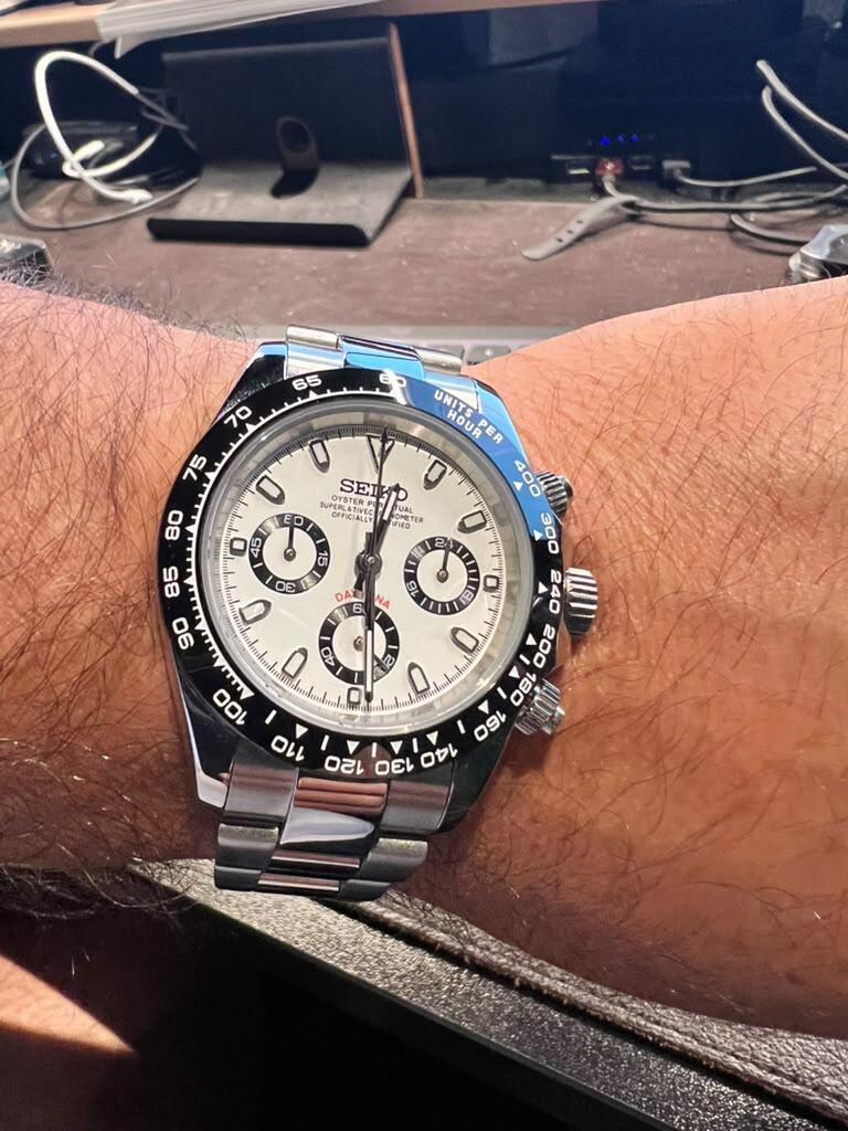 Daytona Mod "Panda" Chronograph Watch