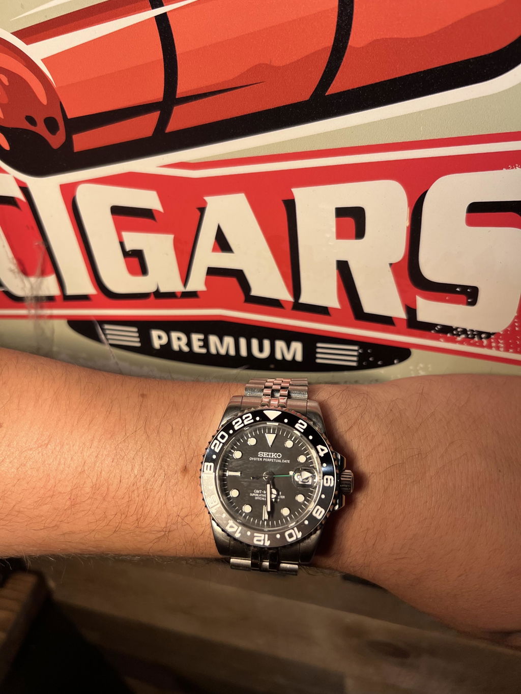 GMT Mod "Bruce Wayne" Watch