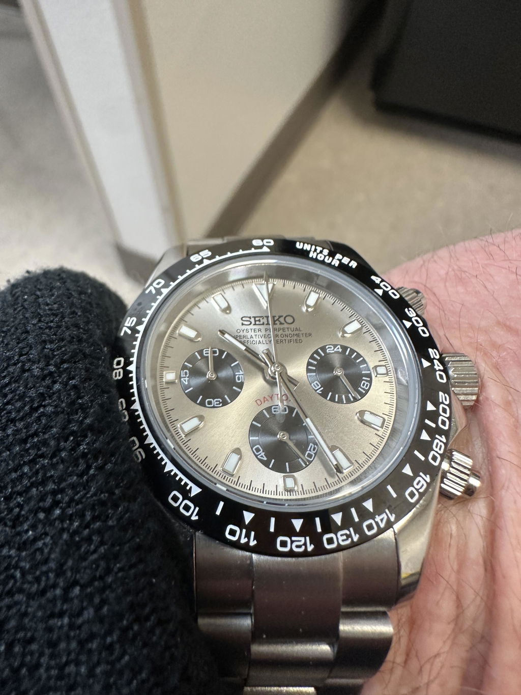 Speedway Mod "Gray" Chronograph Watch