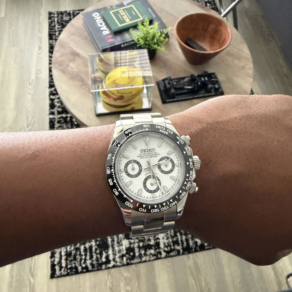 Speedway Mod "Panda" Chronograph Watch