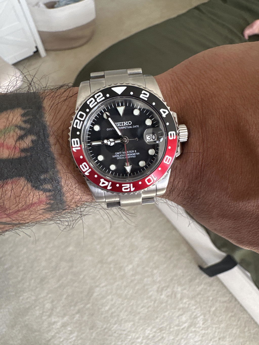 GMT Mod "Coke" Watch