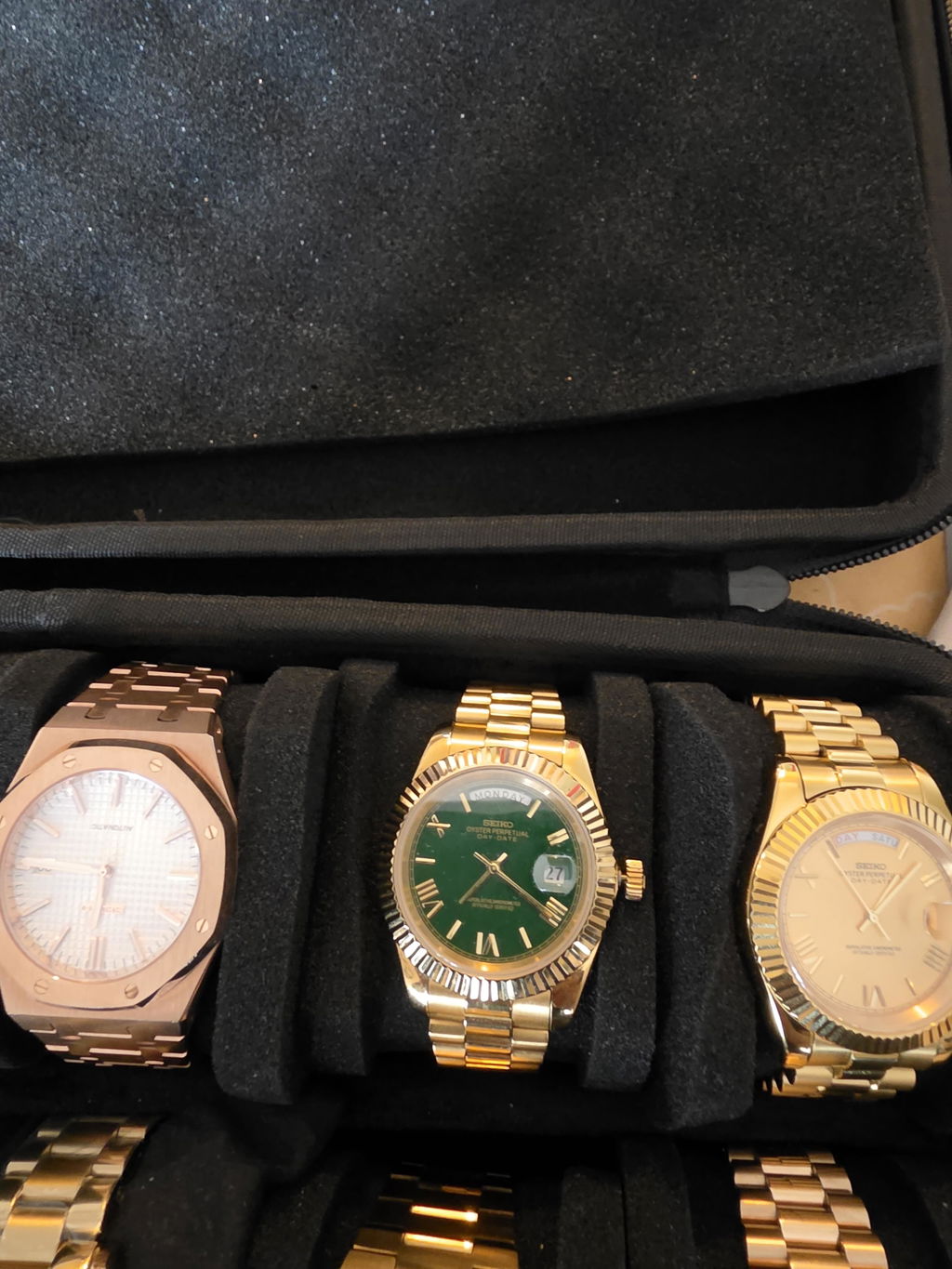 Dual-Date Mod "Yellow Gold" Watch