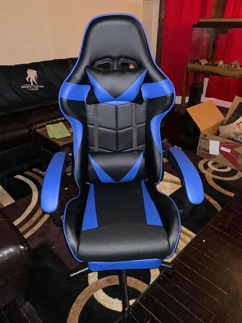Captain Series Storm Blue Gaming Chair