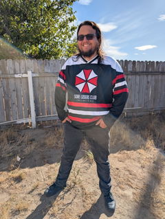 Customer photo: Premium Biotech NSX Survival Horror Hockey Jersey