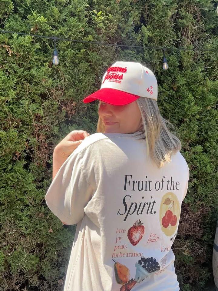 Fruit of the Spirit Christian Graphic T-Shirt for Women – Soultt