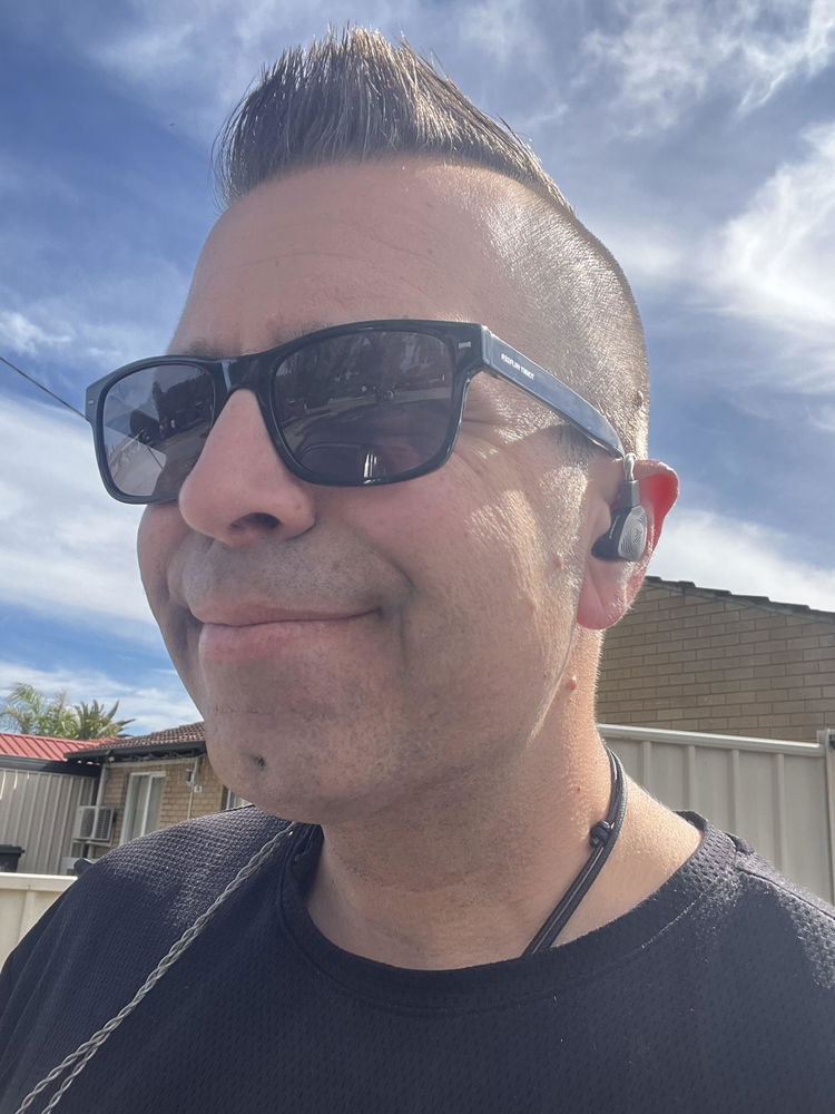 Customer photo of Wave Pro 2 in-ear monitors from Mike Hagerty Jr