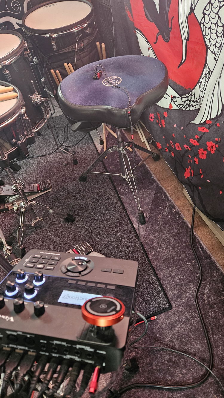 Customer photo of Wave Pro 2 in-ear monitors from Terry Castongia