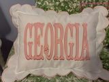 Pillowcase - Scalloped edge