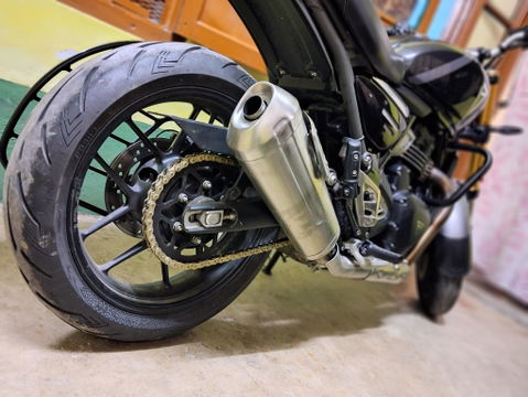 Brass Chain Sprocket Kit for Triumph Speed 400 / Scrambler 400 - KIT HXRC 452NF