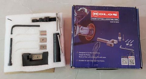 Chain Cutting & Rivetting Tool