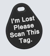 NFC Ntag216 25mm Blank Sticker Tags - 10 Pack