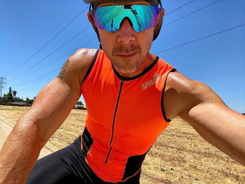 Sparx X Triathlon Suit Men Racing Tri Cycling Skin Suit Bike Swim Run Tri Suit