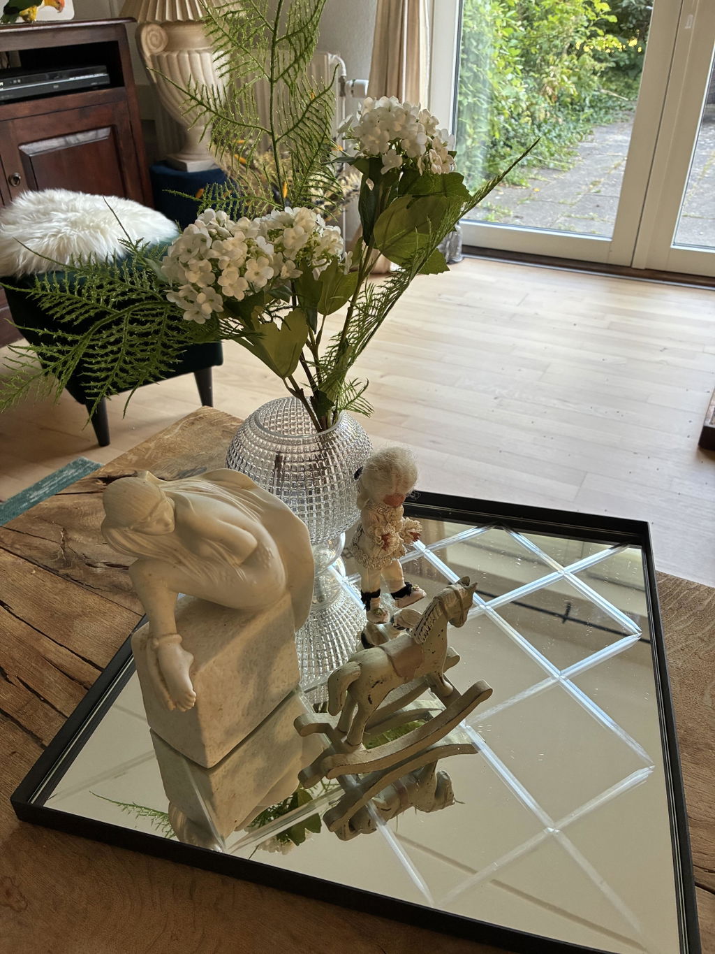 Bregnegren Kunstig Blomst - Grøn