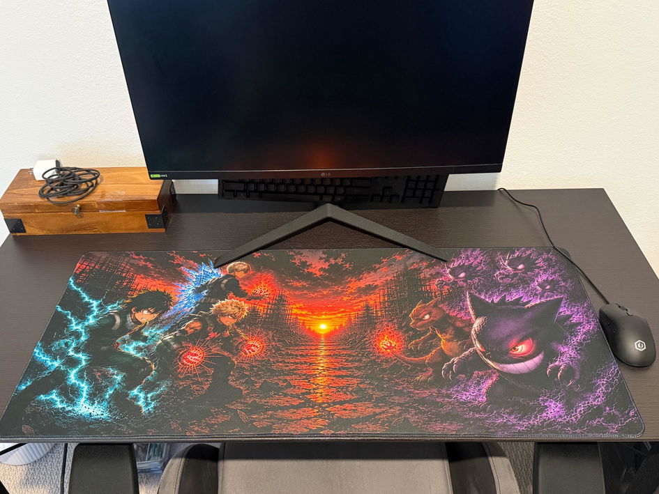 XXL Custom Gaming Mouse Pad / Deskmat (35.4″x15.7″)