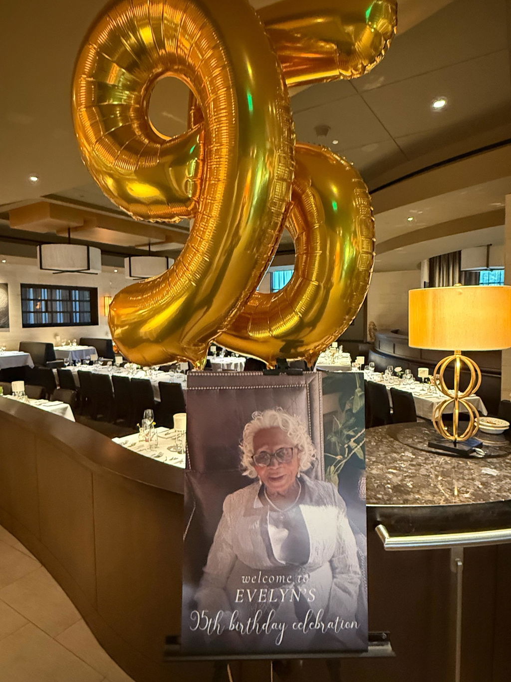 Birthday Welcome Sign With Photo