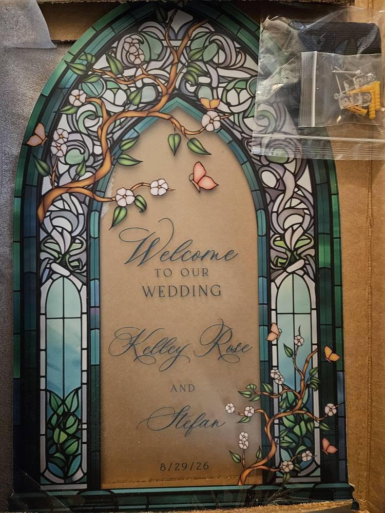 Personalized Wedding Photo Booth Frame