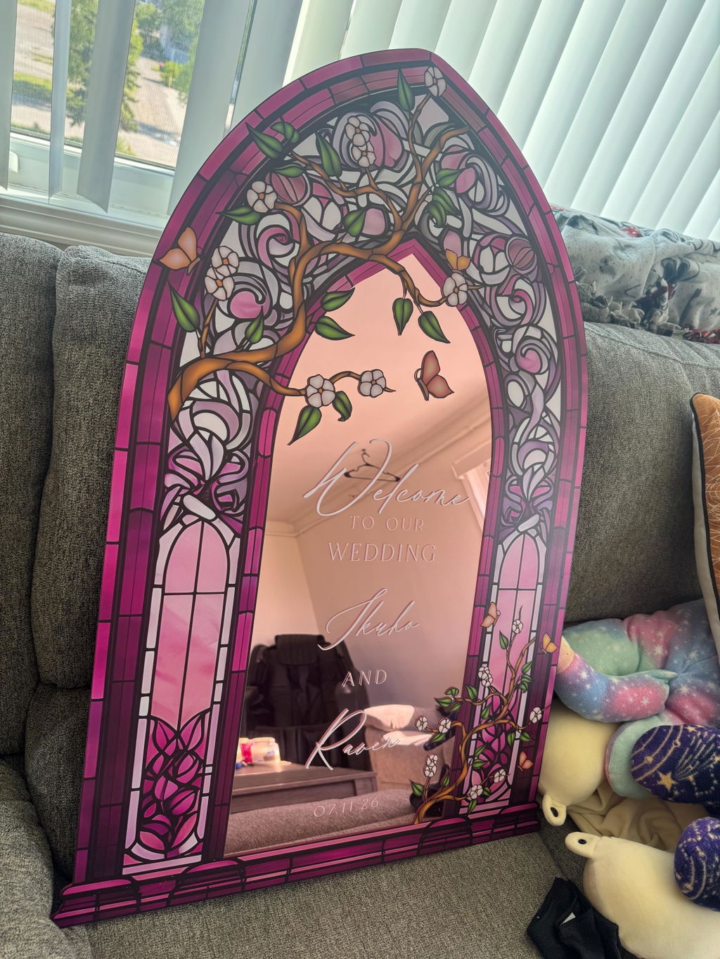 Personalized Wedding Photo Booth Frame
